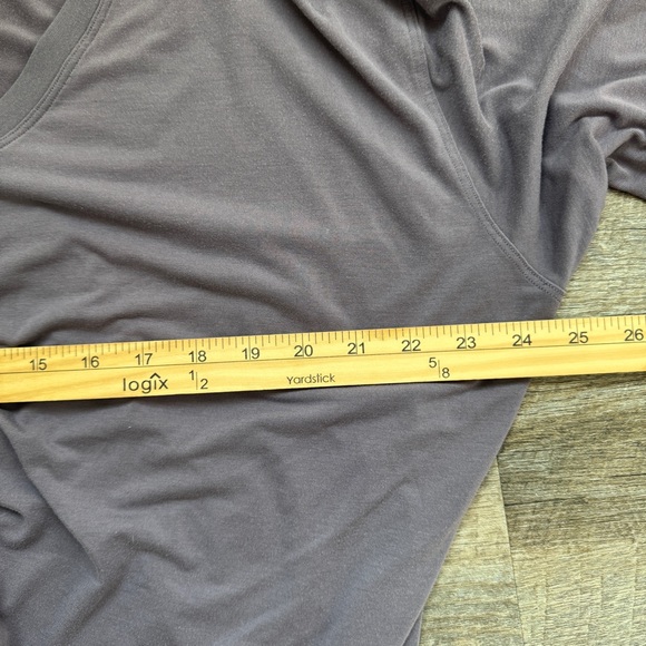 Athleta Crossover Ruched Top Size XL - Picture 7 of 11